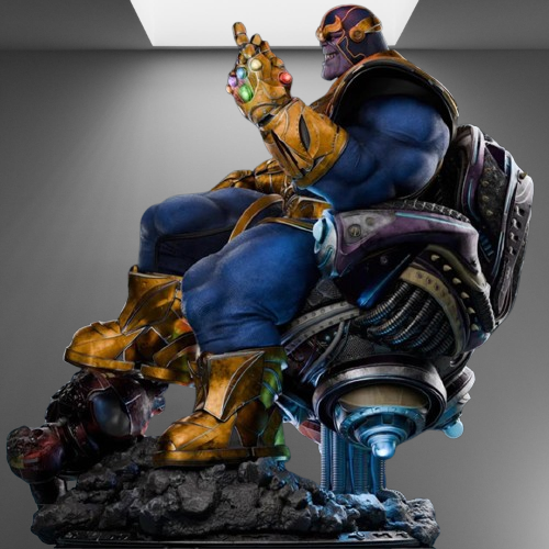 Thanos on Throne stl jpg(Avengers Infinity War)