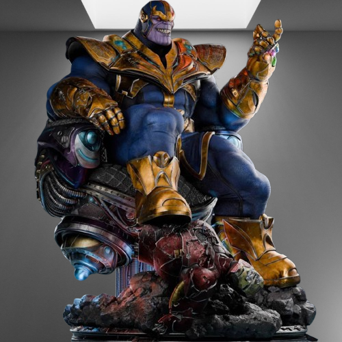 Thanos on Throne stl jpg(Avengers Infinity War)