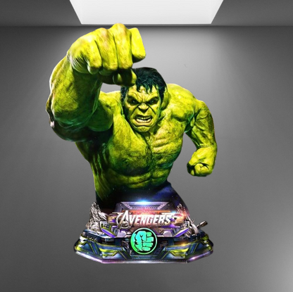 The Incredible Hulk Bust stl jpg