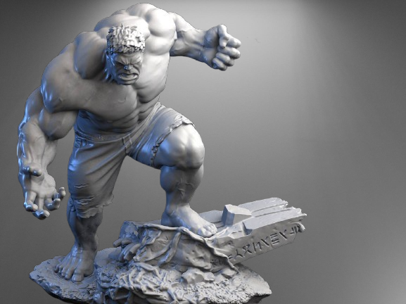  The Incredible Hulk stl jpg