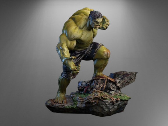  The Incredible Hulk stl jpg