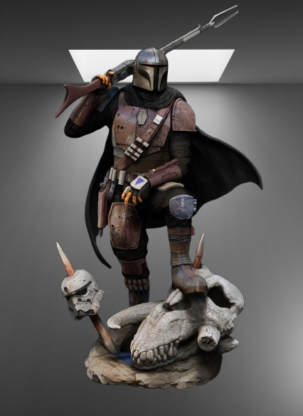 The Mandalorian Classic Armor Din Djarin stl jpg