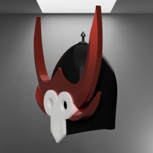 The Last Airbender Firebender Helmet stl jpg