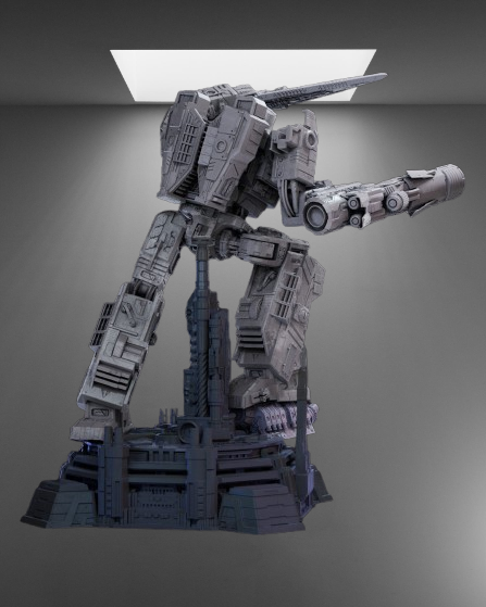 Transformer Megatron stl jpg