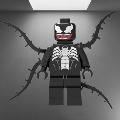 Venom LEGO Minifigure stl jpg