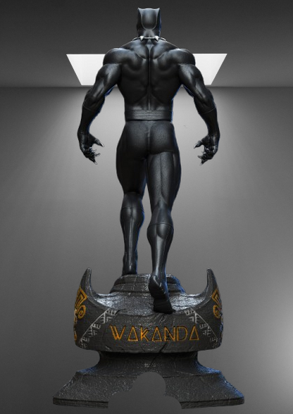 Wakanda King Black Panther stl jpg