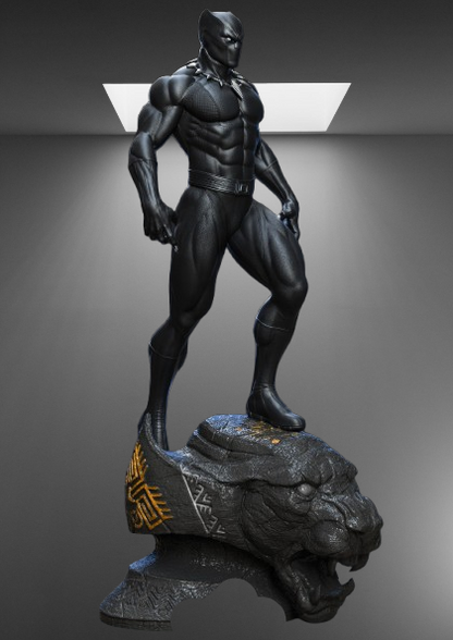 Wakanda King Black Panther stl jpg