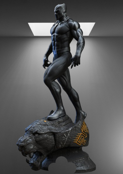 Wakanda King Black Panther stl jpg