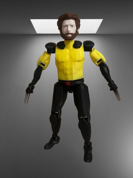 Wolverine Action Figure stl jpg