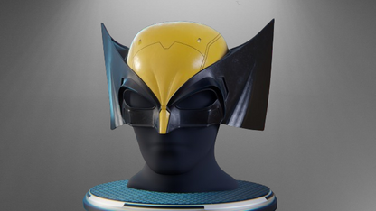 Wolverine Helmet stl jpg