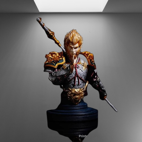 Wukong - Battle Saint Buddha Bust - Black Myth Wukong stl jpg