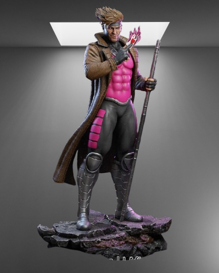 X-Men's Ragin’ Cajun Gambit stl jpg