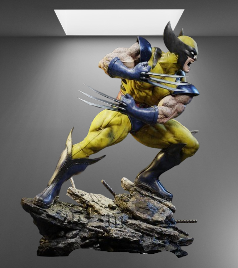 X-Men’s Wolverine stl jpg