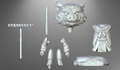 Zhu Bajie - Black Myth: Wukong - 3D Printing STL File