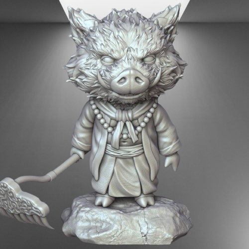 Zhu Bajie - Black Myth: Wukong - 3D Printing STL File