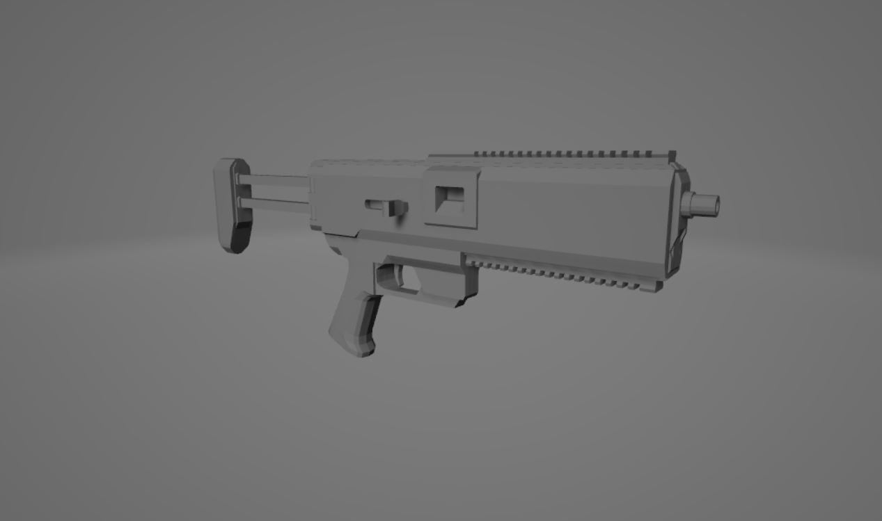 Helldivers 2 Defender SMG stl jpg