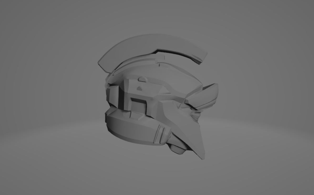 Halo Achilles Helmet stl jpg