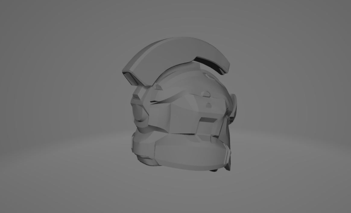 Halo Achilles Helmet stl jpg