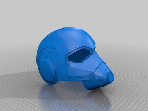 Ant Man Helmet 3D Printing STL FileRevoxa 3D Design Lab