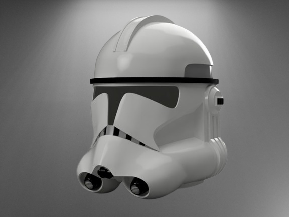 Star Wars Clone Trooper Helmet stl jpg