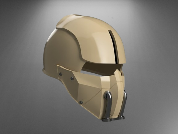 Synth Field Helmet stl jpg