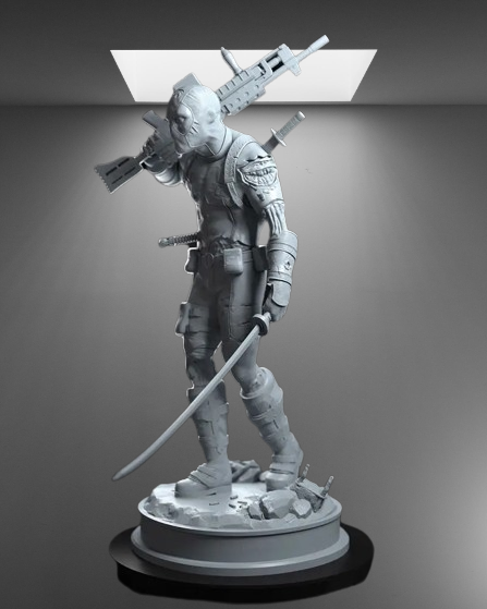 Deadpool Wade Winston Wilson stl jpg