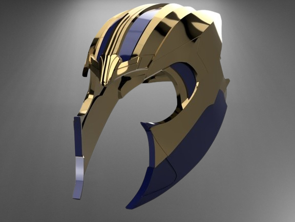 Thanos Helmet stl jpg