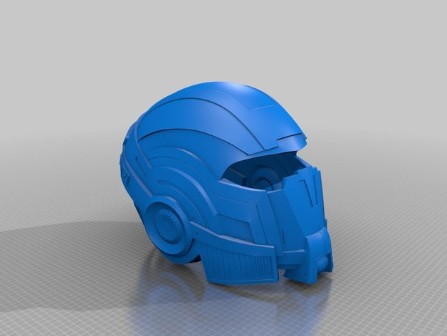 Mass Effect N7 Breather Helmet stl jpg