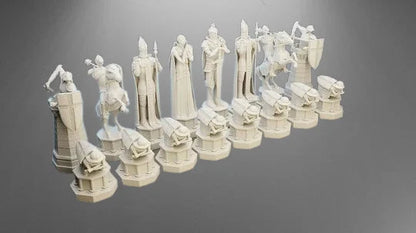 Harry Potter Chess STL jpg