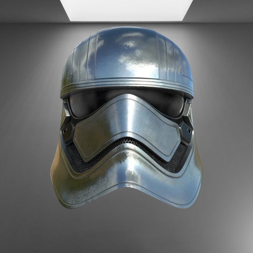 Star Wars Captain Phasma Helmet stl jpg