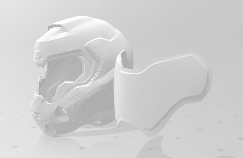 Doom Slayer Helmet stl jpg