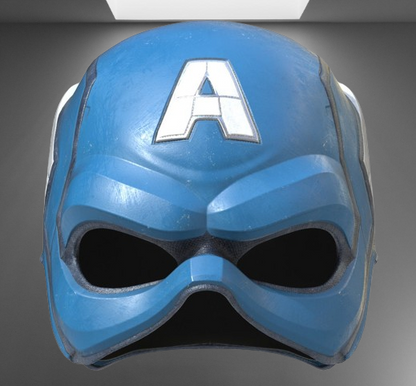 Captain America Helmet stl jpg