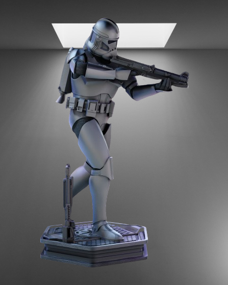 Star Wars Clone Trooper stl jpg