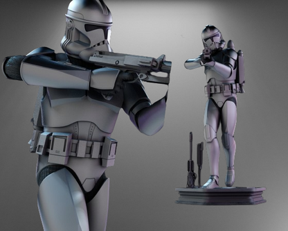 Star Wars Clone Trooper stl jpg