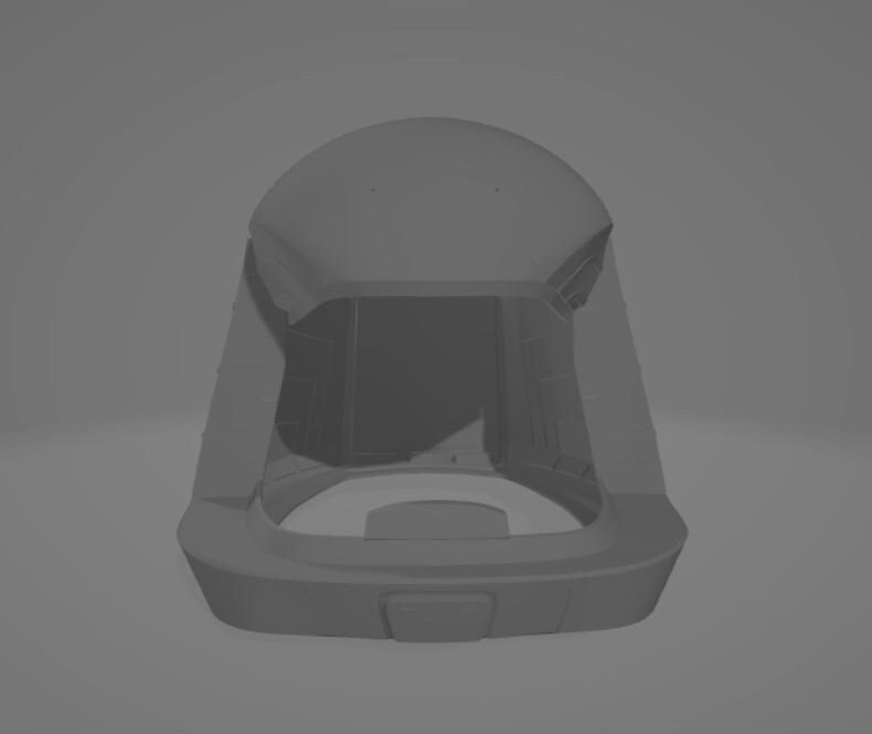 Battlestar Galactica Colonial Warrior Viper Pilot Helmet stl jpg