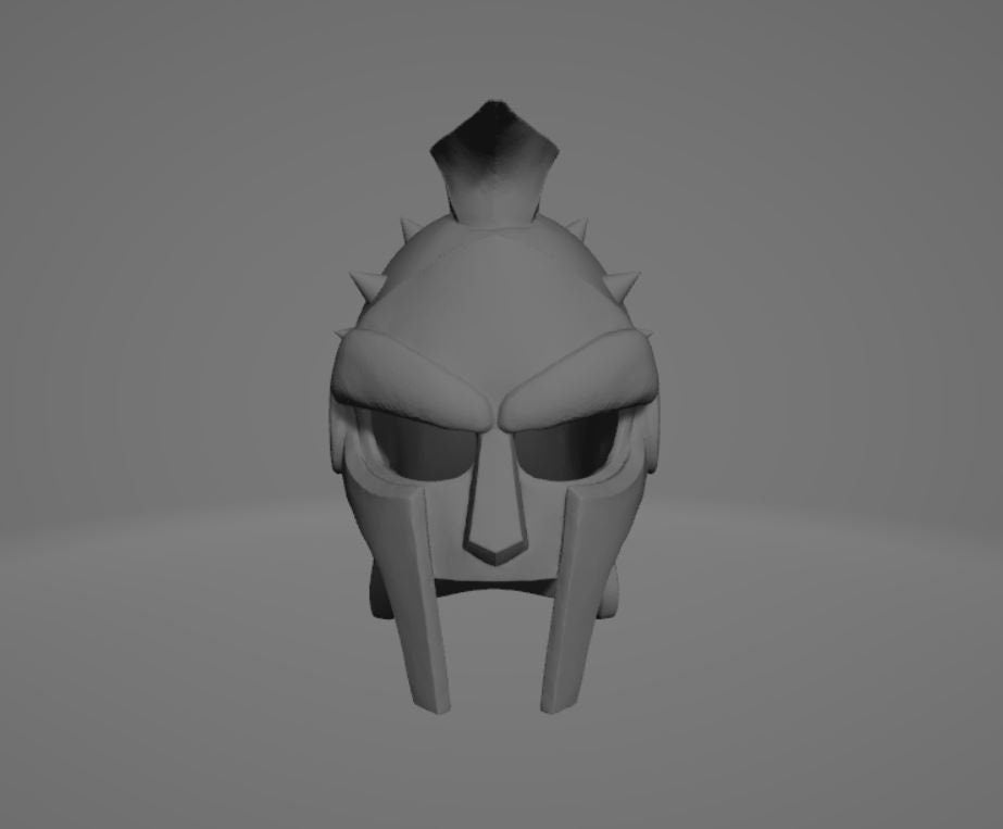 Big Gladiator Helmet stl jpg