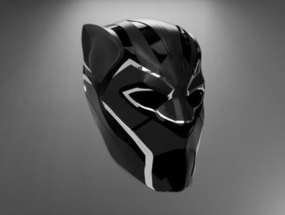 Black Panther Helmet stl jpg