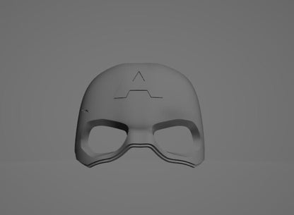 Captain America Helmet stl jpg