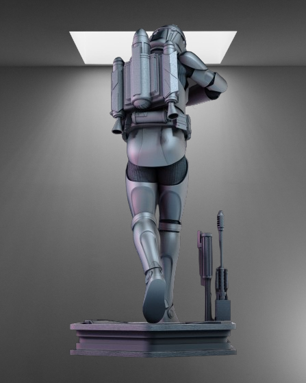 Star Wars Clone Trooper stl jpg