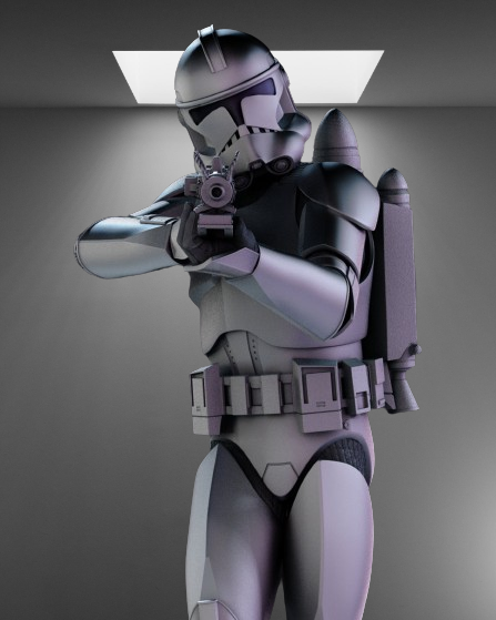 Star Wars Clone Trooper stl jpg