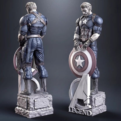 Captain America Steve Rogers STL jpg