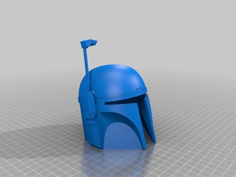 Death Watch Mandalorian Helmet stl jpg