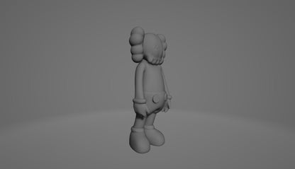 Kaws Inspired STL jpg