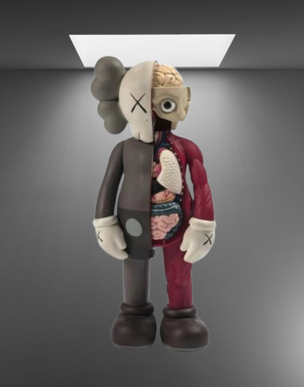 KAWS Zombie STL jpg