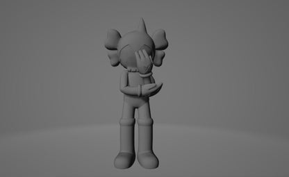 Astounding KAWS x Astro Boy STL jpg