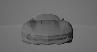 Chevrolet Corvette C7 Stingray stl jpg