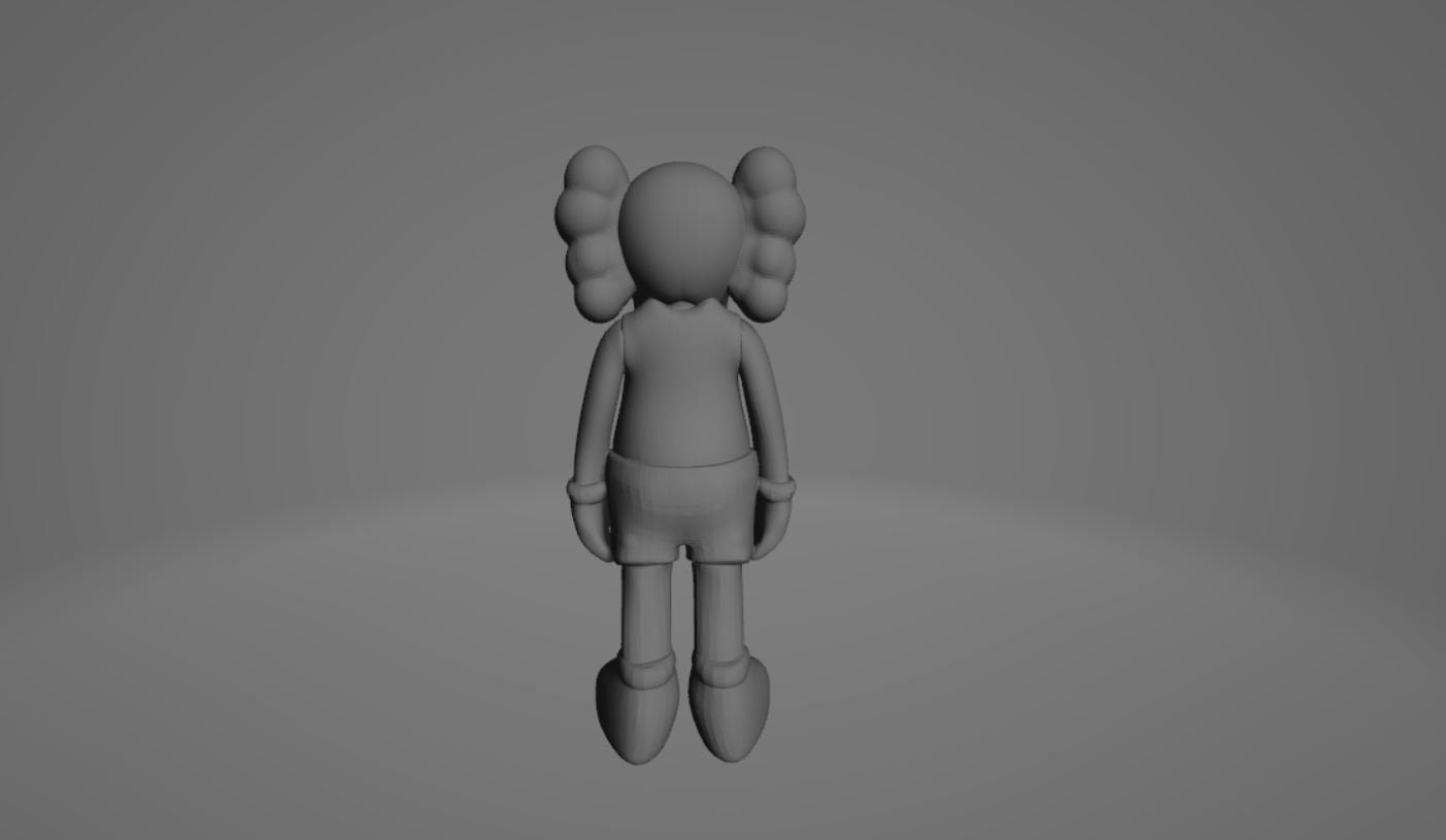 Kaws Inspired STL jpg