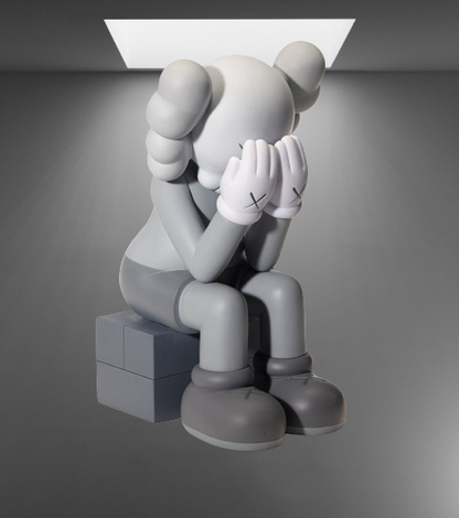 KAWS Sitting STL jpg