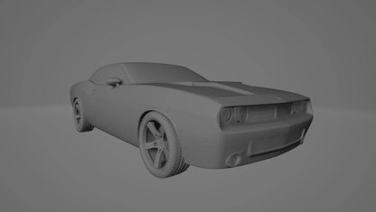 Dodge Challenger stl jpg