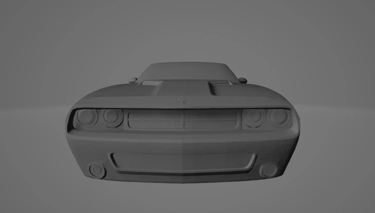 Dodge Challenger stl jpg